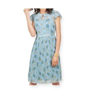 MODCLOTH Expansive Interests A-Line Pineapple Dress.